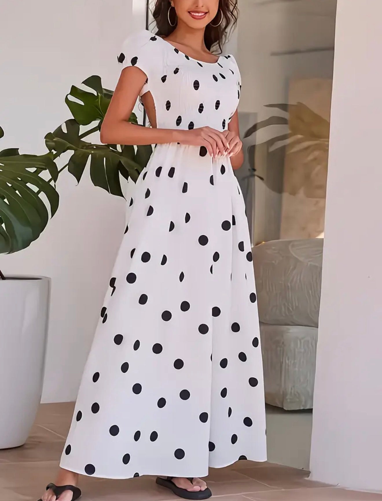 Crazy for dots dress
