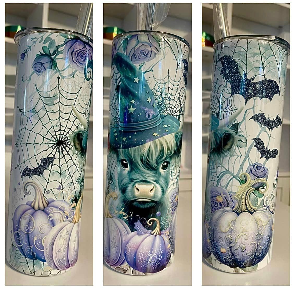 Halloween cow tumber