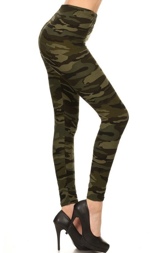 Camo High Waisted Legging