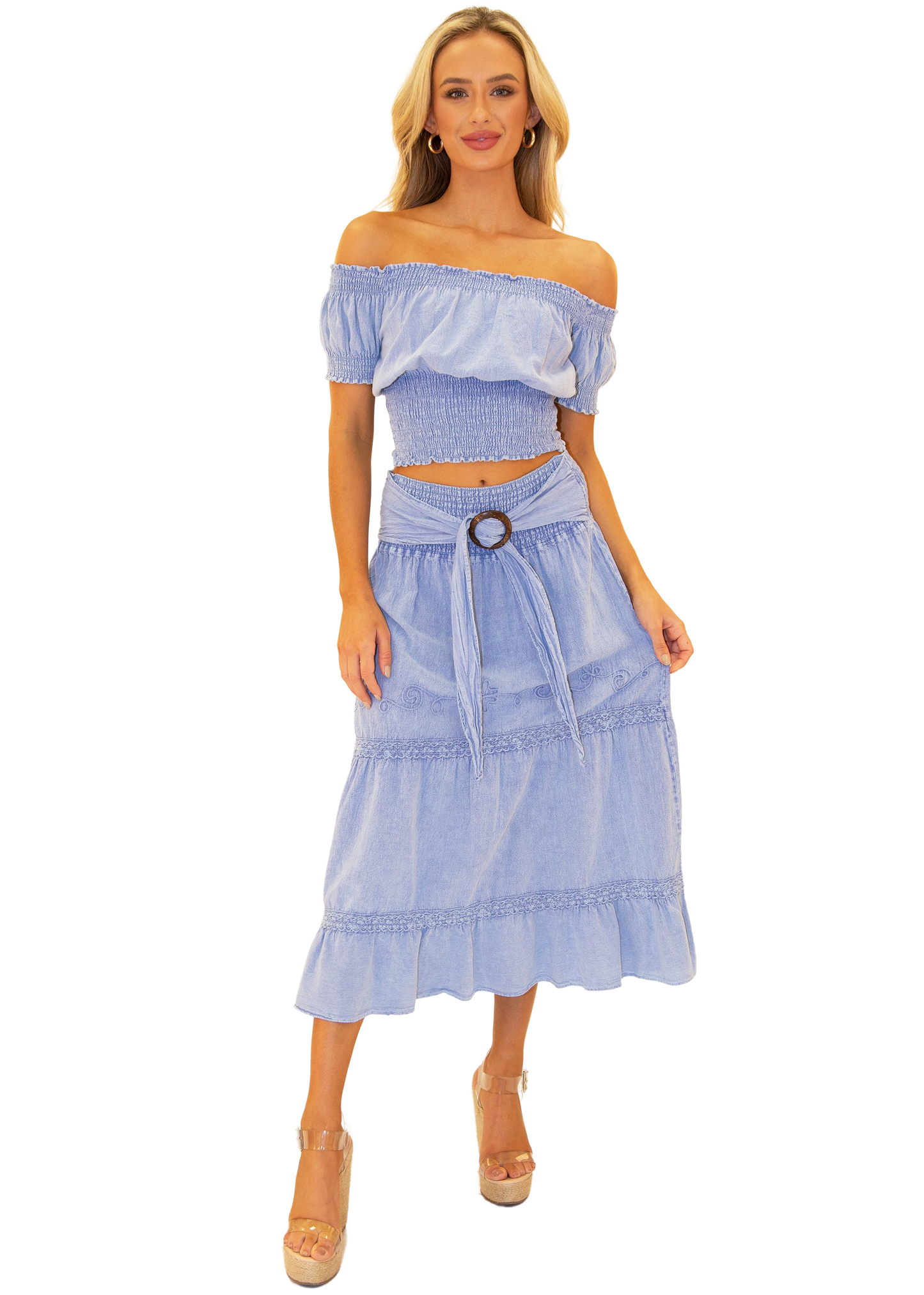 NW1162 - Blue Cotton Top