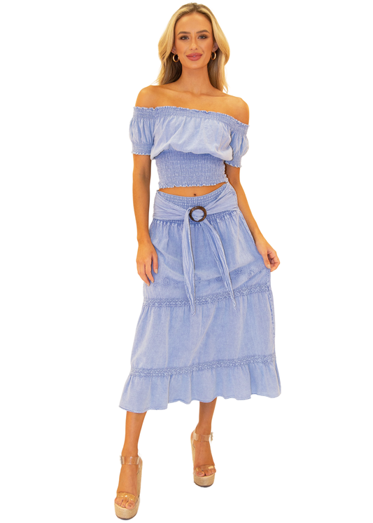 NW1162 - Blue Cotton Top