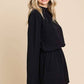 CWR1863L-Mock Neck Bell Sleeve Romper