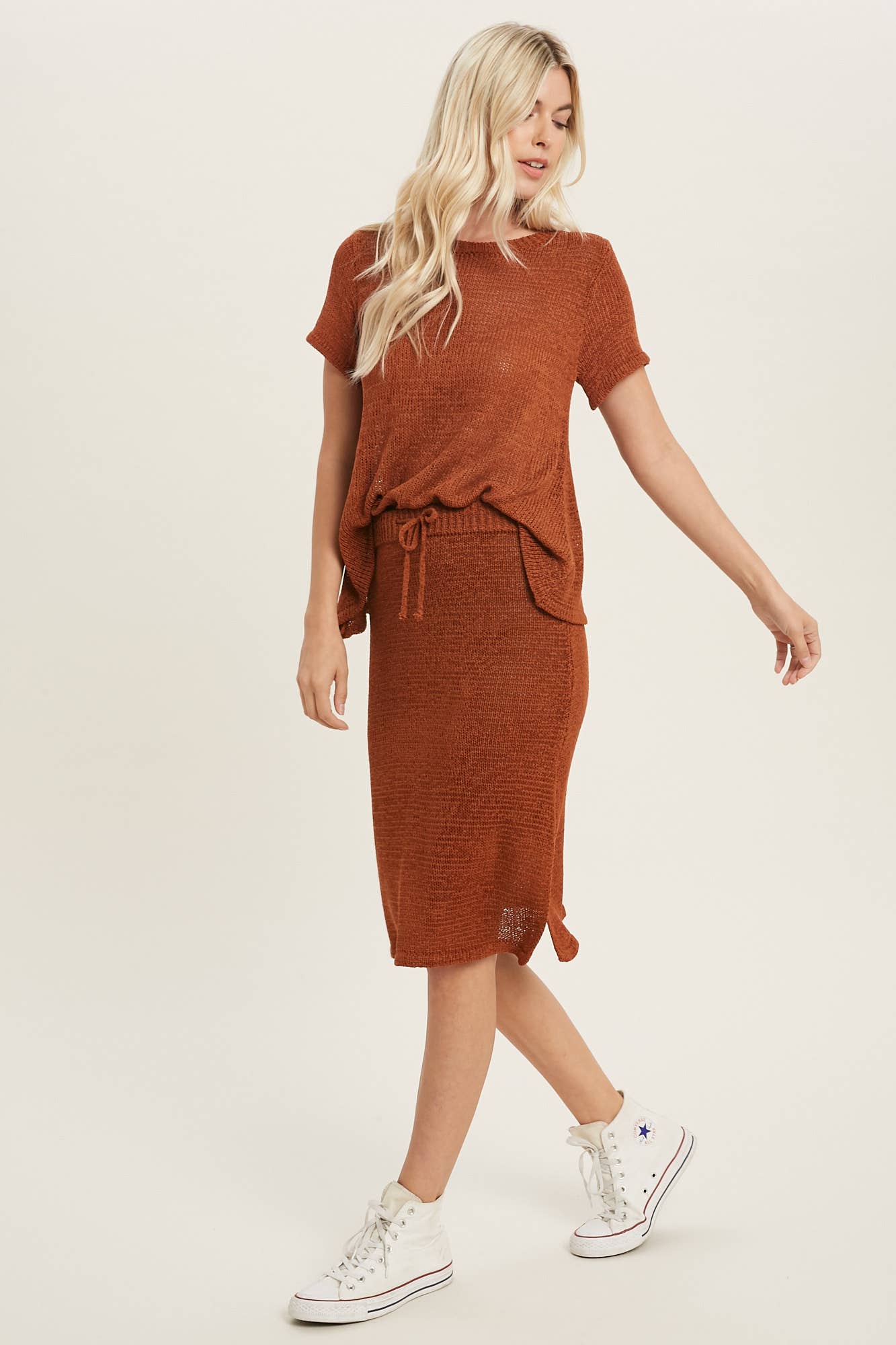 LIGHT WEIGHT KNIT LOUNGE SET
