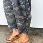 KEATON TERRY CAMO PANTS