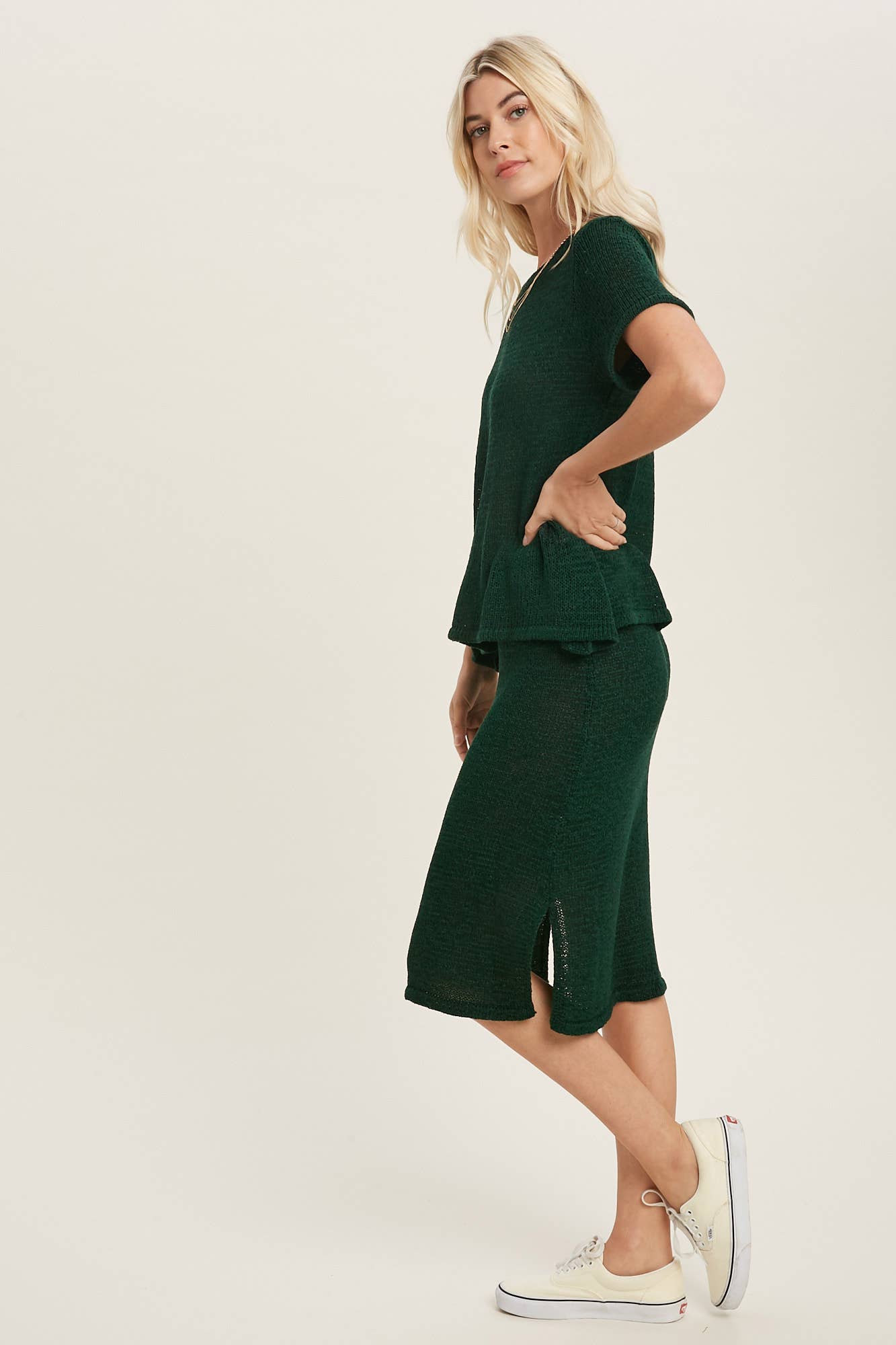 LIGHT WEIGHT KNIT LOUNGE SET