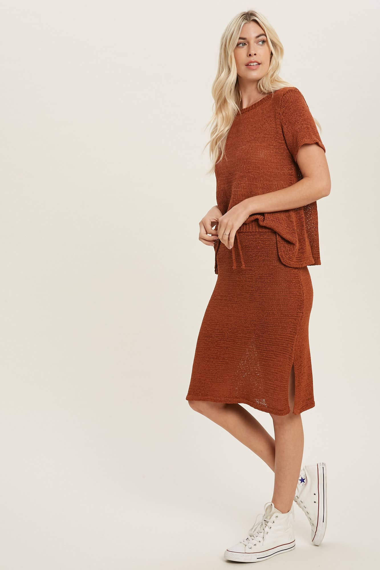 LIGHT WEIGHT KNIT LOUNGE SET