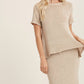 LIGHT WEIGHT KNIT LOUNGE SET