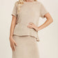 LIGHT WEIGHT KNIT LOUNGE SET