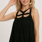 CAGED NECK TANK TOP