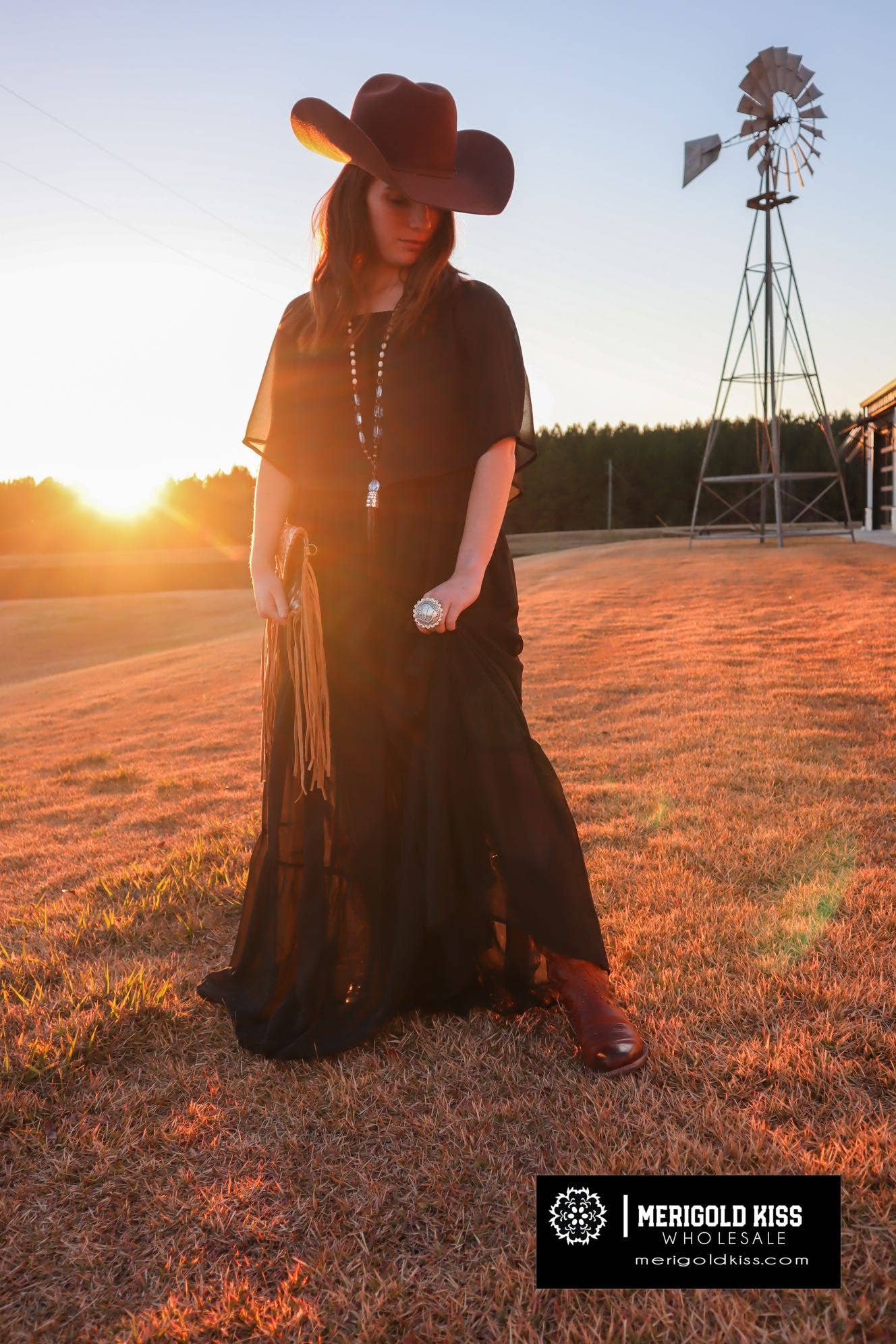 Breezy Off the Shoulder Sheer Maxi Dress-Black