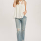 CAGED NECK TANK TOP