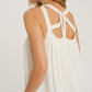 CAGED NECK TANK TOP