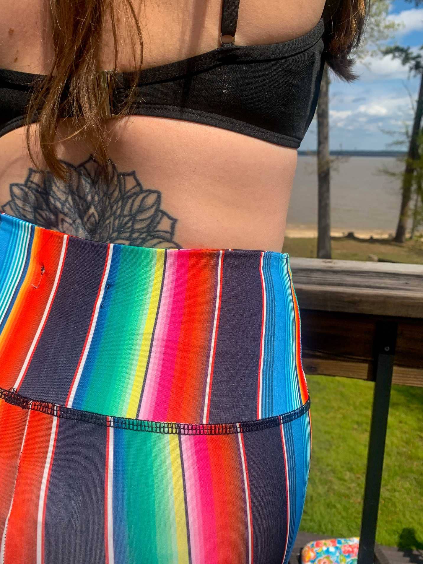 Sexy Serape Activewear Leggings