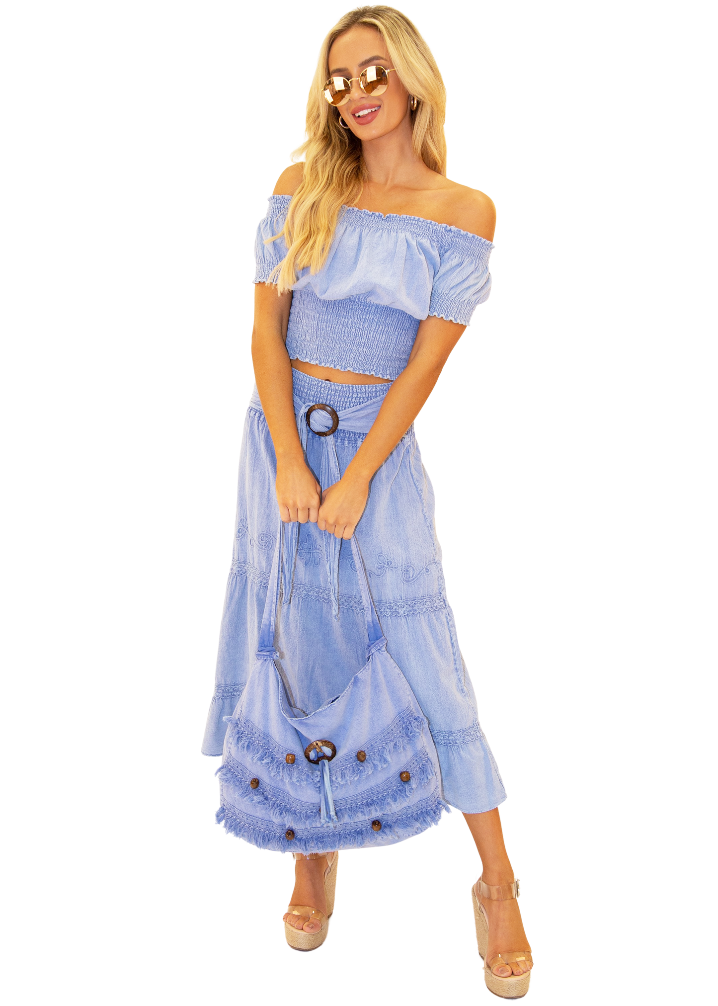 NW1162 - Blue Cotton Top