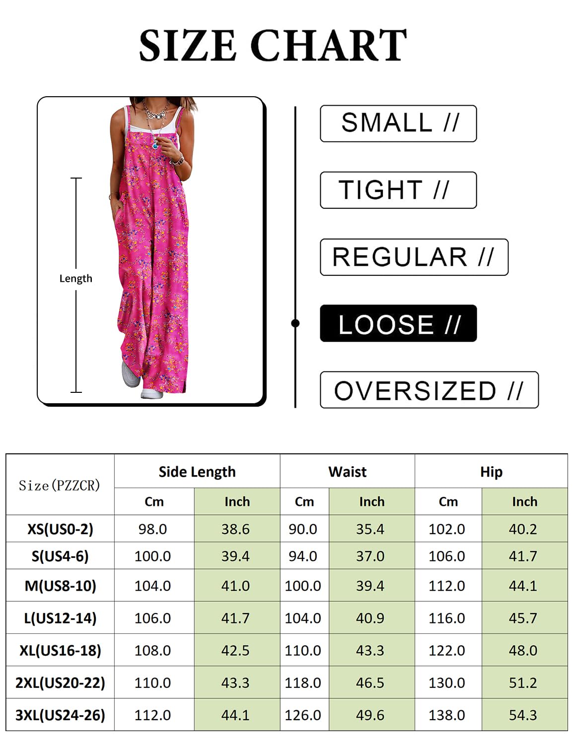 ON LINE ONLY- YESNO Women's Summer Boho Casual Jumpsuits Wide Leg Overalls Floral Print Baggy Rompers with Pockets XL PZZCR 377