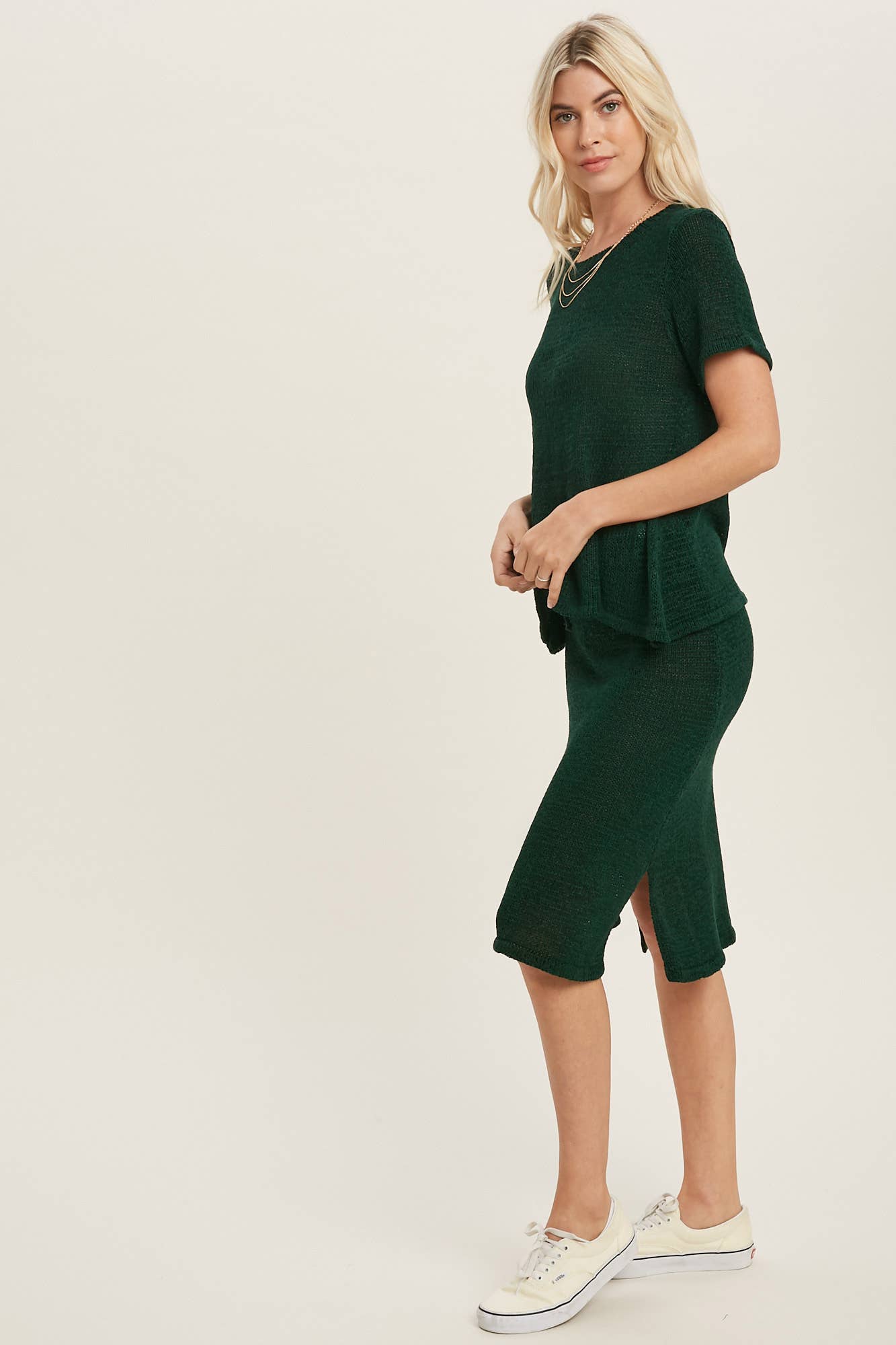 LIGHT WEIGHT KNIT LOUNGE SET