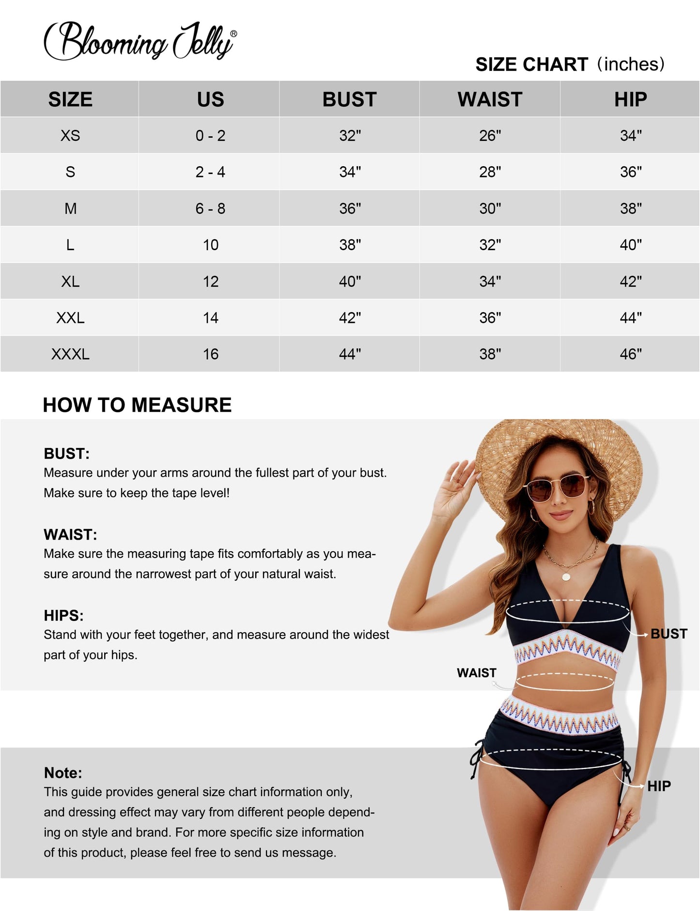 Blooming Jelly Womens High Waisted Bikini Tummy Control Swimsuits Two Piece Drawstring Swim Suits 2024 (M, Bright Blue)