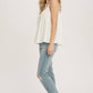 CAGED NECK TANK TOP