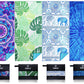 4 Pack Lightweight Thin Beach Towel Oversized 71"x32" Big Extra Large Microfiber Sand Free Towels for Adult Quick Dry Travel Camping Beach Accessories Vacation Essential Turtle Tie Dye Mandala Stripe