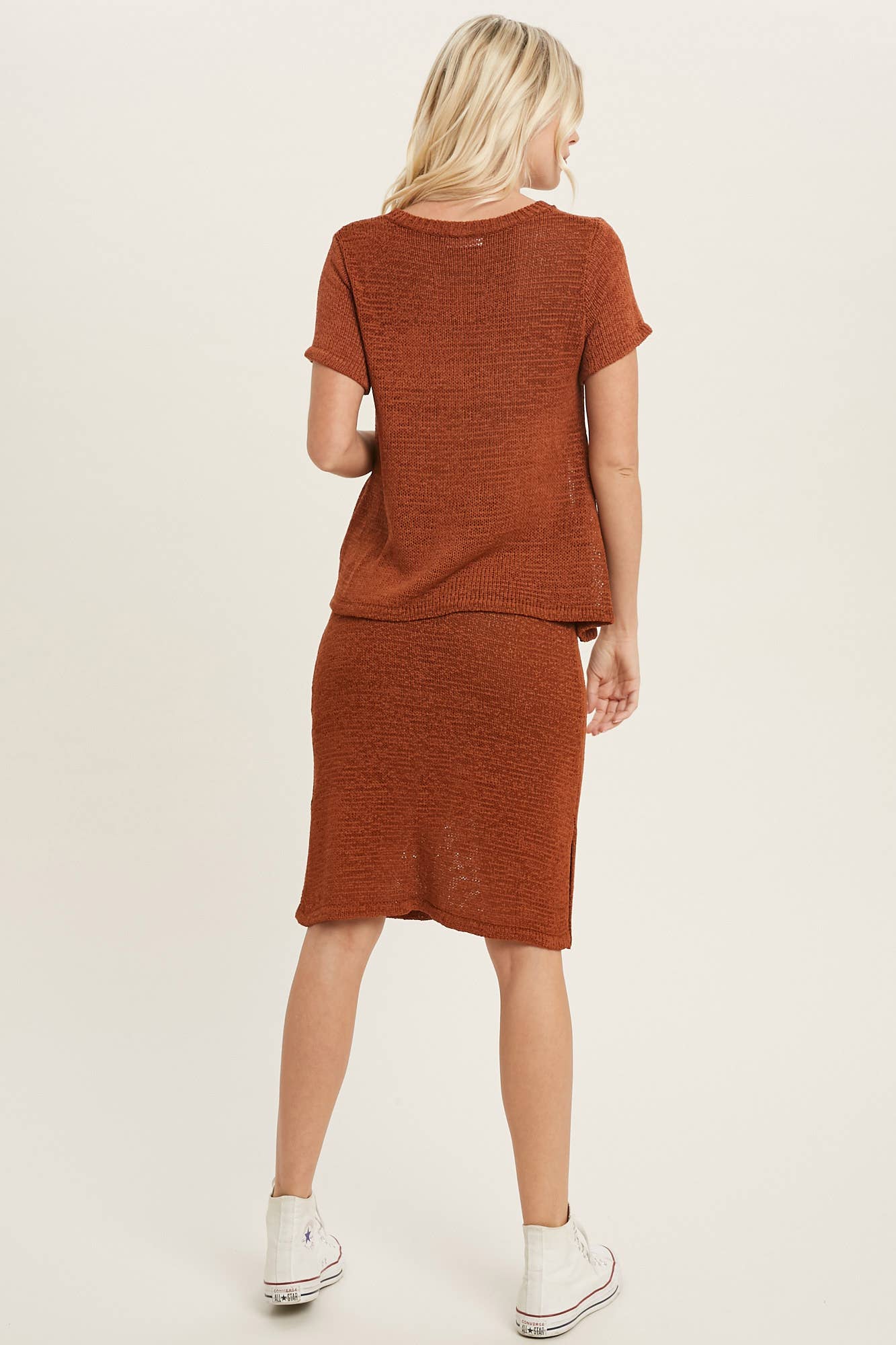 LIGHT WEIGHT KNIT LOUNGE SET
