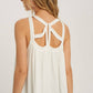 CAGED NECK TANK TOP