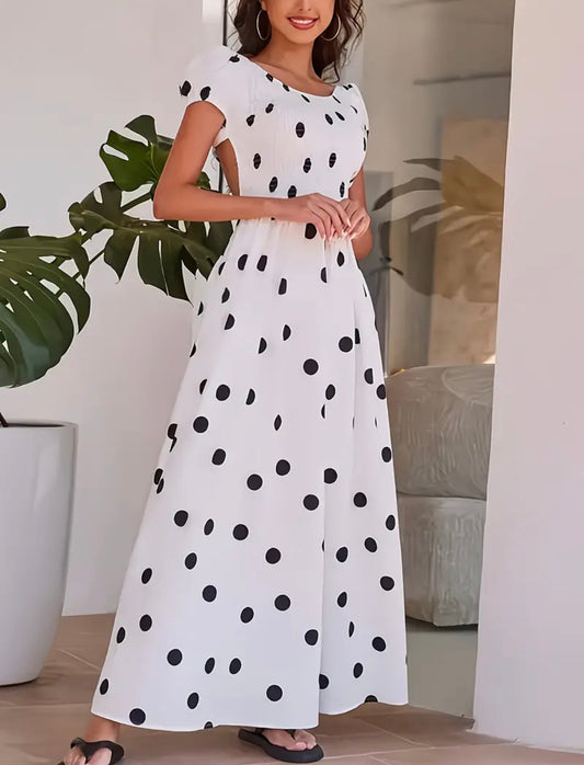 Crazy for dots dress