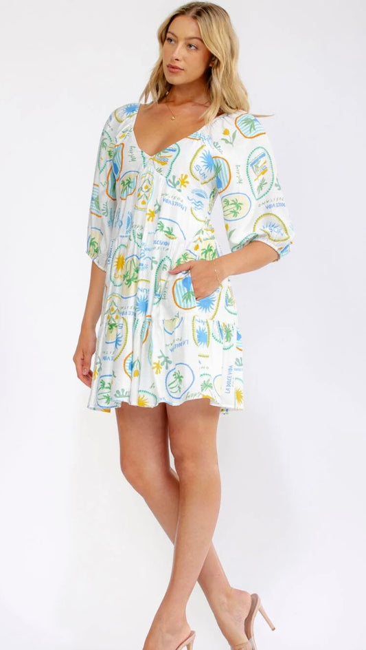 Puff Sleeve Dress