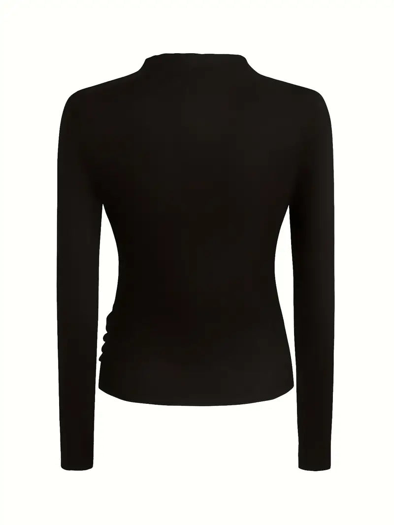 Print Skirt Leopard & Black Top Set-ON LINE ONLY