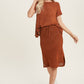 LIGHT WEIGHT KNIT LOUNGE SET