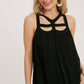 CAGED NECK TANK TOP