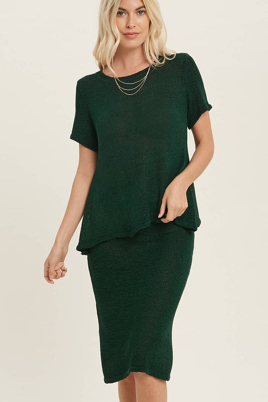 LIGHT WEIGHT KNIT LOUNGE SET