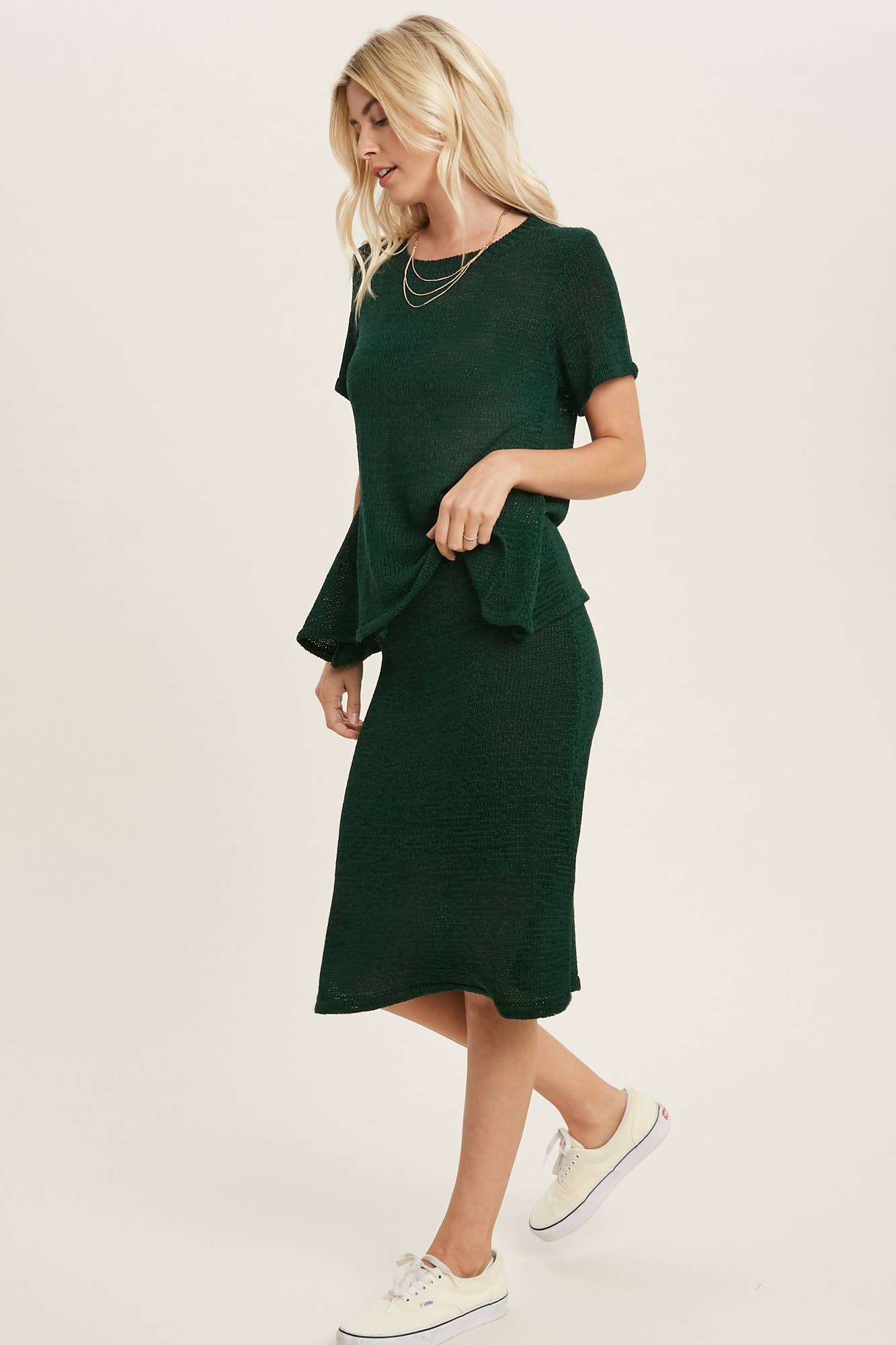 LIGHT WEIGHT KNIT LOUNGE SET