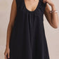 Polka Dot Sleeveless A-Line Dress