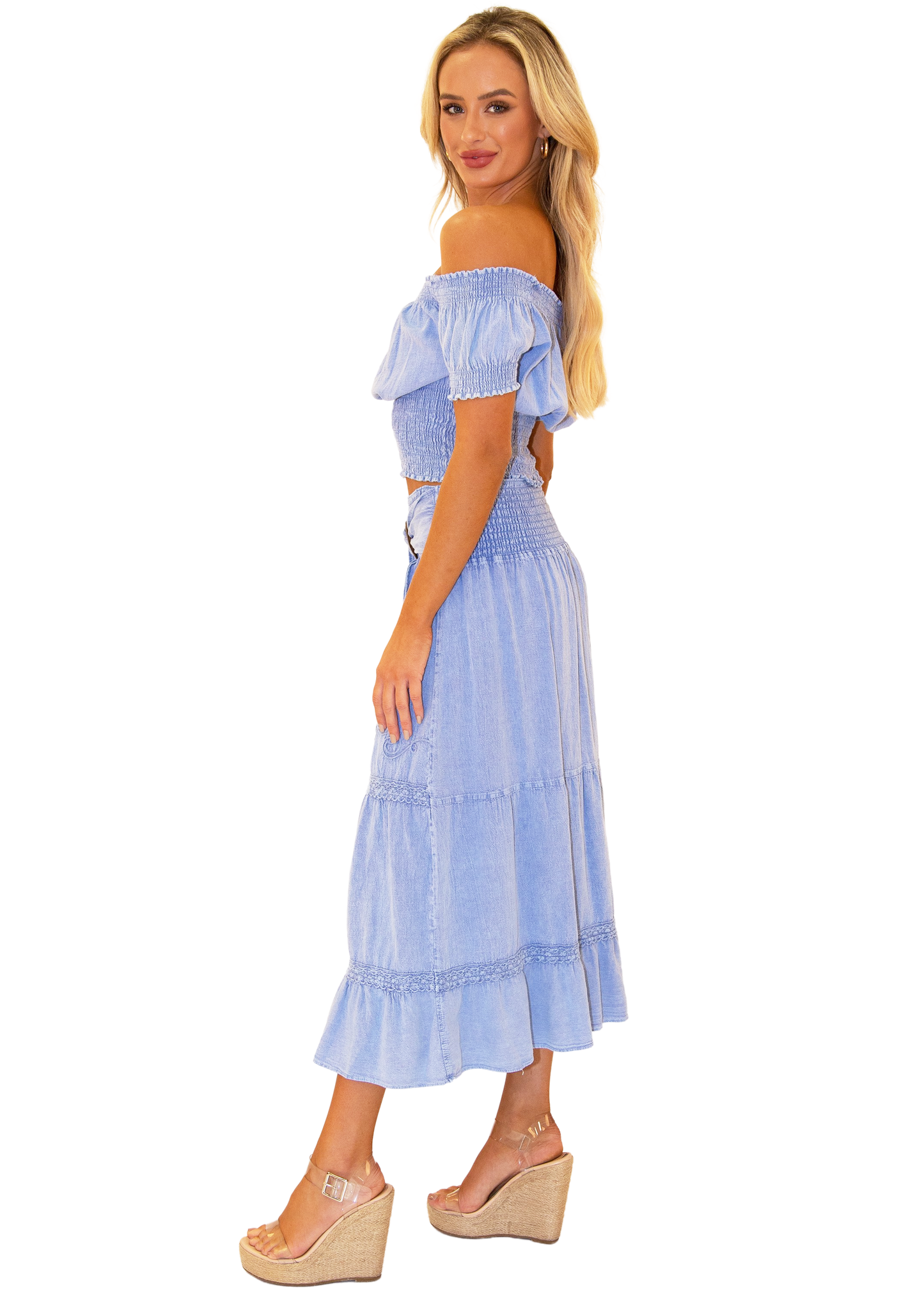 NW1162 - Blue Cotton Top