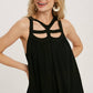 CAGED NECK TANK TOP