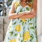 Polka Dot Sleeveless A-Line Dress