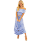 NW1149 - Blue Cotton Skirt