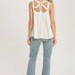 CAGED NECK TANK TOP